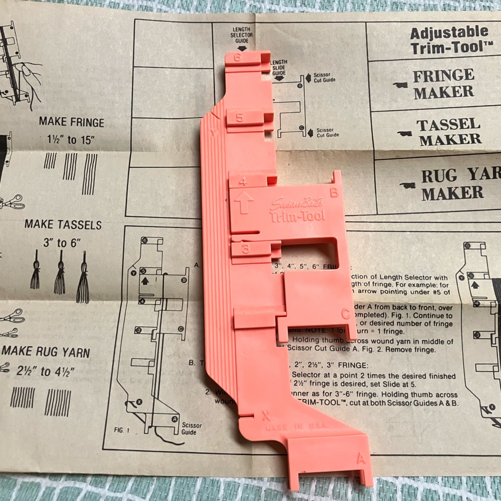 Susan Bates adjustable Trim Tool